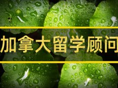 亳州去加拿大留学中介 