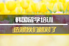 江门去韩国留学中介�