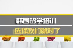 怒江去韩国留学中介 