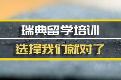咸宁瑞典留学机构 