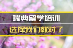 池州瑞典留学机构 