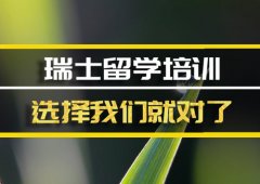 池州去瑞士留学中介 