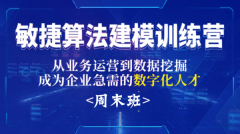 北京市海淀区敏捷算法建模训练营-计算机算法建模数据分析培训机