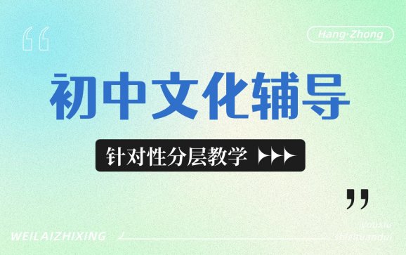 初中文化辅导  未来之星