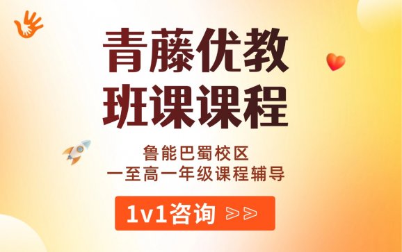 一至高一年级课程辅导（鲁能巴蜀校区）