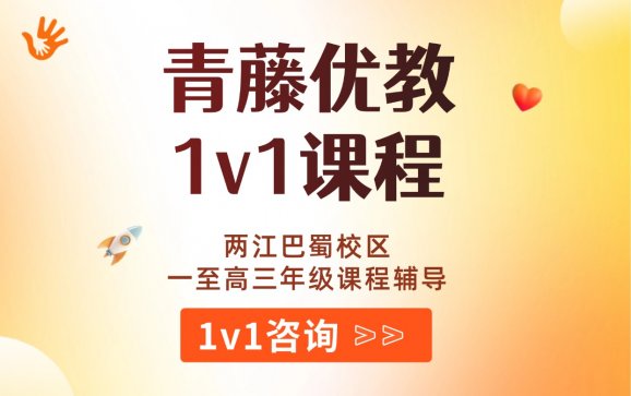 一至高三年级一对一课程（两江巴蜀校区）